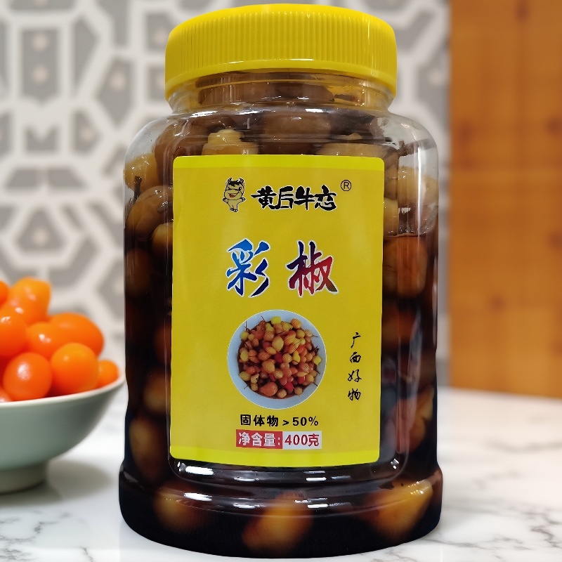 五彩椒广西特产酸辣泡椒下饭菜