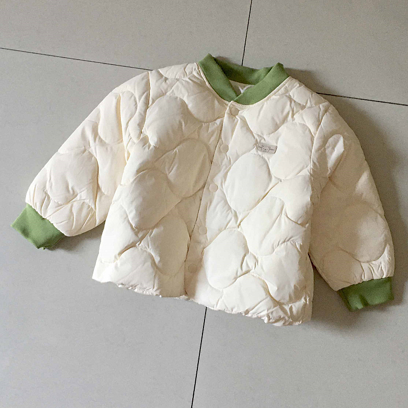 女童羽绒内胆轻薄白鸭绒小外套