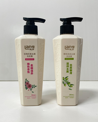 朗力福玫瑰花香去屑洗发露橄榄柔顺去屑洗发露温和清洁