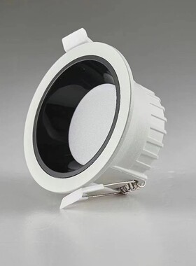 店铺商用裕采皓月款A6Q4T3嵌入式Led筒灯射灯 客厅玄关防眩天花灯