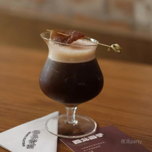 斜口飓风杯古典冰球杯创意甜酒果汁鸡尾酒杯甜酒杯金汤力杯咖啡杯