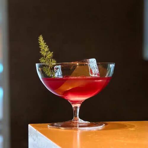 日式木村矮脚鸡尾酒杯创意特色酒杯古典马天尼杯特调咖啡杯甜品杯
