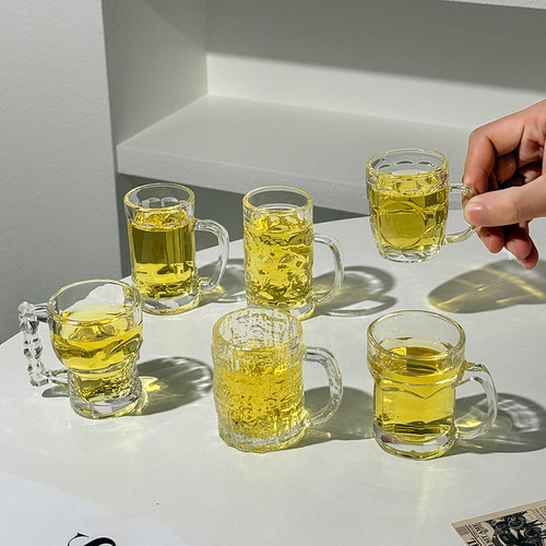千杯不醉迷你杯喝酒神器小杯子鸡尾酒专用小酒杯朋友聚会创意酒杯