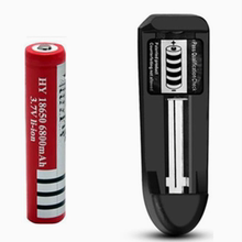 18650锂电池3.7v-4.2v头灯手电筒喇叭收音机插头充电器26650座充