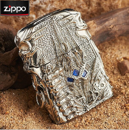 zioop旗艦店魔獸世界巫妖王之怒打火機zippo正版限量收藏級藏銀zp