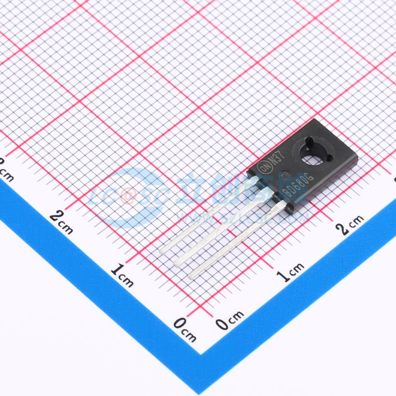 BD680G onsemi(安森美) TO-225-3 达林顿管 现货
