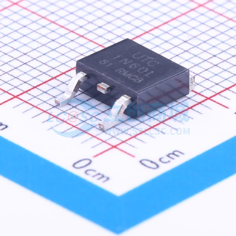 1N60L-TN3-R UTC(友顺) TO-252-2(DPAK) 场效应管 现货