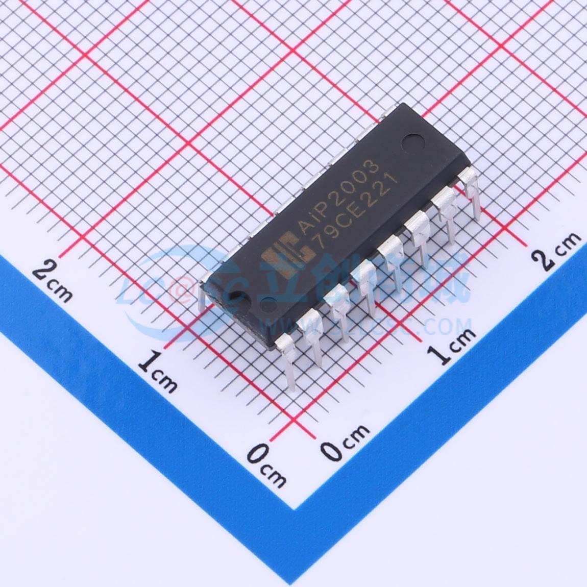 Aip2003DA16.TB I-CORE(中微爱芯) DIP-16 达林顿晶体管阵列 现货