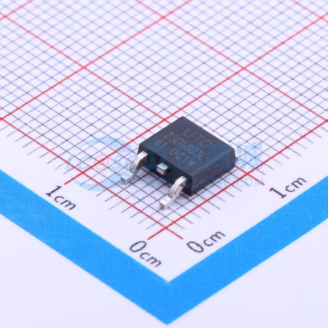 2SD1803L-S-TN3-R UTC(友顺) TO-252-2(DPAK) 三极管 现货