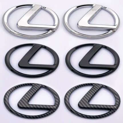Suitable for Lexus Nx200 Es300 Ux260 Rx450H Front and Rear Car Logo Rear Tail Logo Modification Special