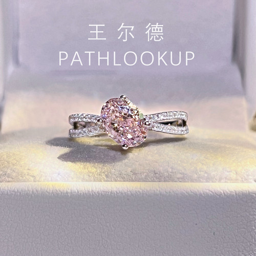 纯银不掉色爆闪鸽子蛋戒指