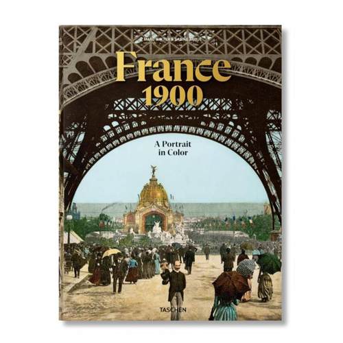 预售【新版】France 1900. A Portrait in Color法国1900：彩色肖像 TASCHEN 英文进口摄影画册 华源时空