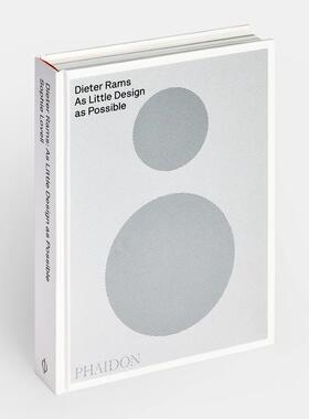 预售 90 年代工业设计之父 Dieter Rams Dieter Rams: As Little Design as Possible 英文原版进口设计书籍 华源时空