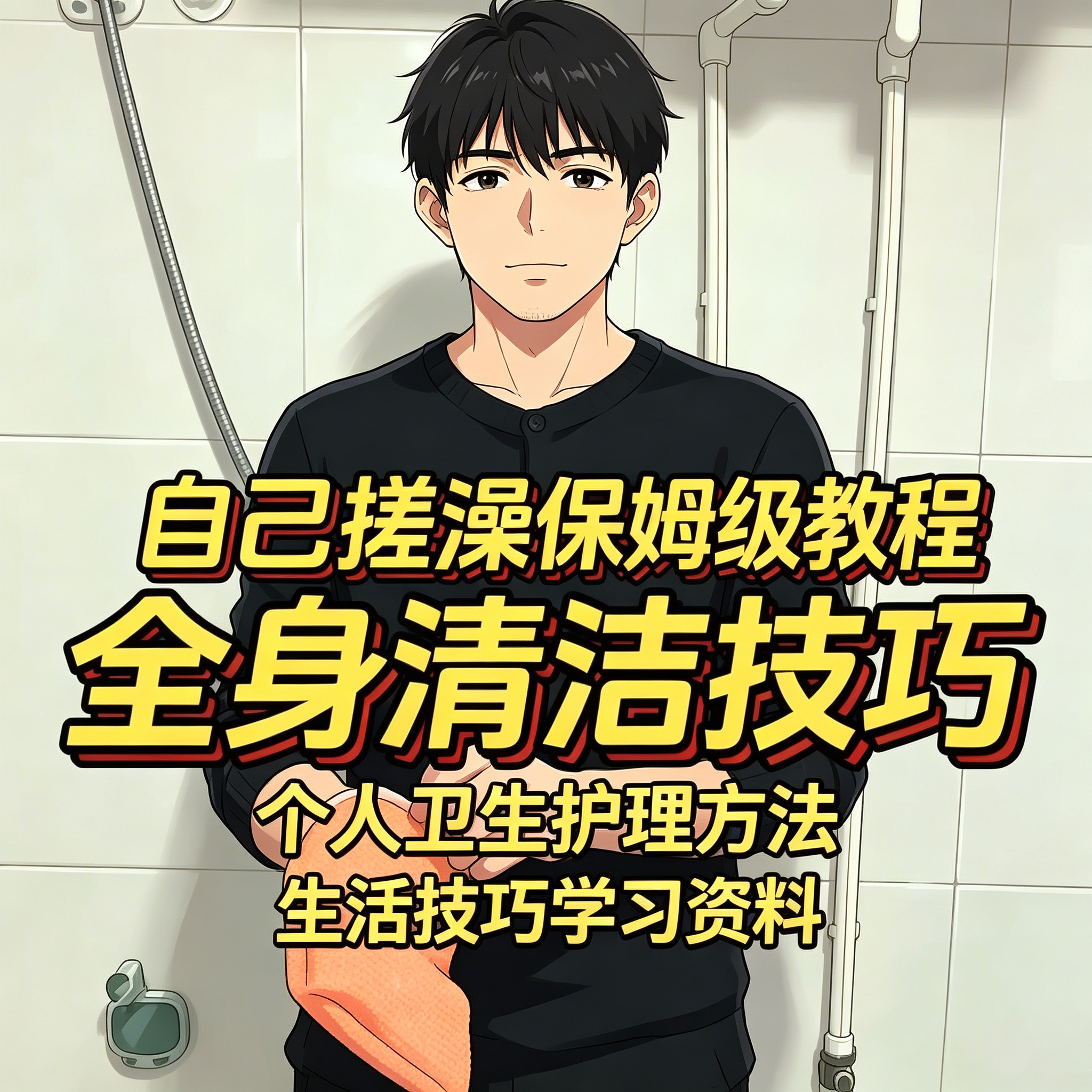 个人卫生护理方法教程刻录盘定制生活技巧学习资料