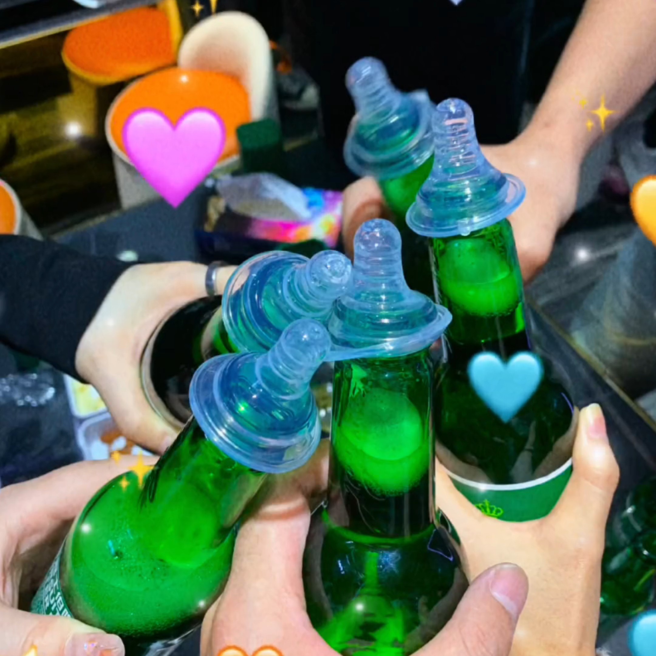 啤酒瓶奶嘴小红书同款小趴菜喝酒专用个性搞笑送闺蜜兄弟礼物玩具