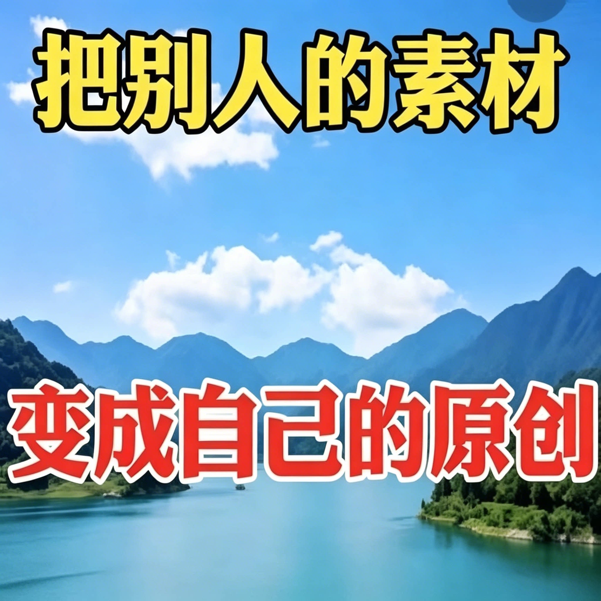 短视频图文素材改写原创实操方法全套图文教学干货素材
