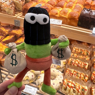 比奇堡居民的一天系列毛绒盲盒摆件儿童生日礼物可爱玩偶洋气