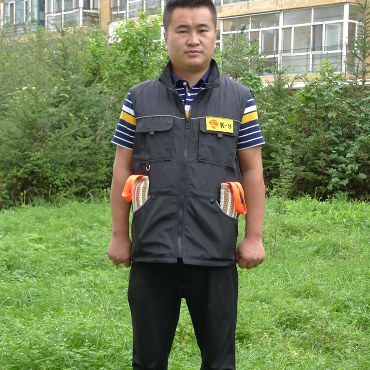 守护训犬训犬马甲马夹衣服防抓服工作犬用品马犬德牧训犬员衣服
