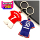 皇马C罗巴萨梅西莱迈内马尔钥匙扣切尔西利物浦尤文球衣匙扣挂件