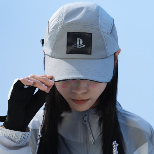 【正版授权】PlayStation联名吉考斯工业拼接遮阳帽防晒鸭舌帽