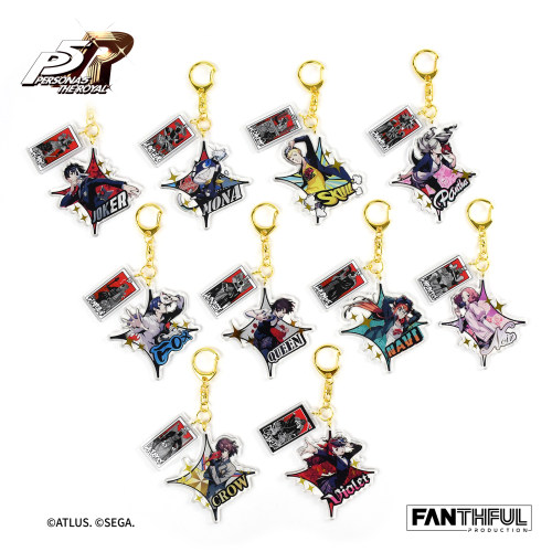 【P5R】亚克力挂件盲包 女神异闻录5皇家版盲盒谷子周边FANTHFUL