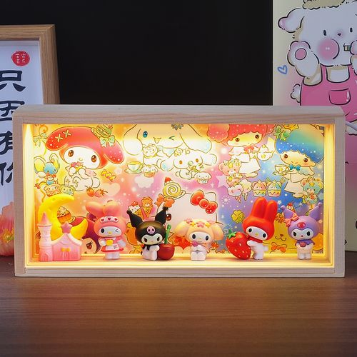 圣诞礼物创意小夜灯手办摆件送女友朋友闺蜜生日情人节礼物女生