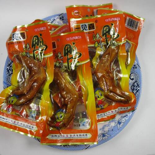 一见喜鸭掌湖南风味泡制加辣味