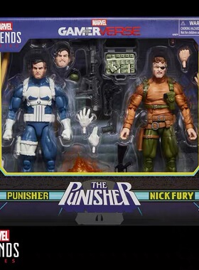 【顺丰现货】Marvel Legends卡普空街机版惩罚者尼克弗瑞可动人偶