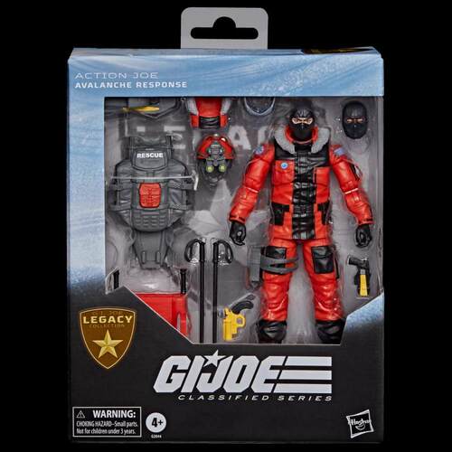 【定金】孩之宝  特种部队 G.I. Joe 6寸 传奇收藏雪崩搜救员