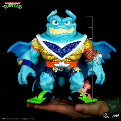 【代购】Mondo 忍者神龟 漫画 魔鬼鱼 sofubi 潮流手办模型