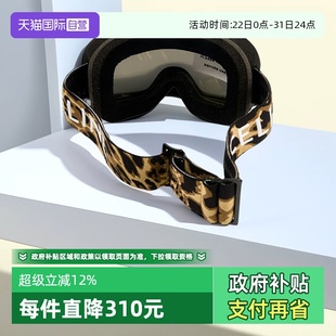 男女同款 豹纹 Celine思琳CL40196U时尚 防风耐用滑雪眼镜 自营