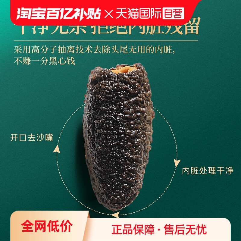 Lecmor海参干货100g礼盒