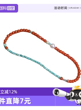 【自营】daisy beauty南红级细小米珠3mm手串高瓷绿松石柿子红