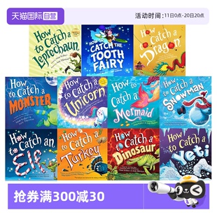 Mermaid 自营 Catch Snowman 捉美人鱼雪人精灵怪物独角兽 How 科学小组出击 英文原版 科普绘本图画书 Dinosaur Leprechaun