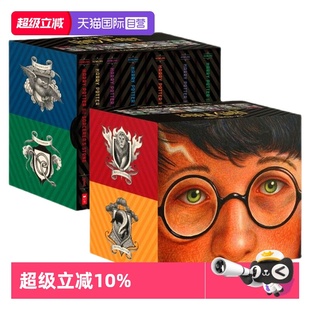 7册全集 自营 Potter 魔法石 Stone 20周年美国版 哈利波特英文原版 JK罗琳 Harry philosopher