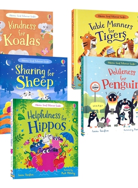 【自营】Usborne Good Behaviour Guides Table Manner 尤斯伯恩 儿童教养绘本 品行情商 英语故事 幼儿图画书 扫码音频 英文原版