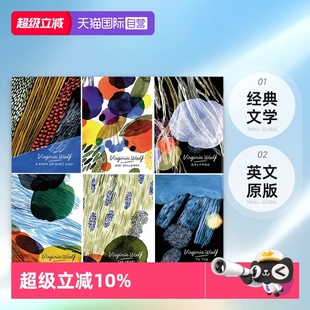 海浪 自营 达洛维夫人 岁月 文学 伍尔夫经典 经典 Vintage 英文原版 系列6册 到灯塔去 奥兰多