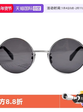 【自营】CELINE墨镜太阳镜金属前卫时尚造型品牌标识轻CL40306U