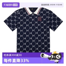 【自营】MLB美职棒童装POLO衫男童女童复古老花时尚短袖7APQMD153