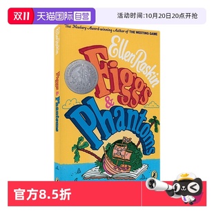 Figgs Phantoms 威斯汀游戏同作者 英文原版 纽伯瑞银奖 儿童侦探推理小说 直营