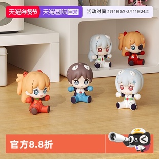 【自营】GSC 新世纪福音战士 Huggy EVA明日香 绫波丽 冰箱贴手办