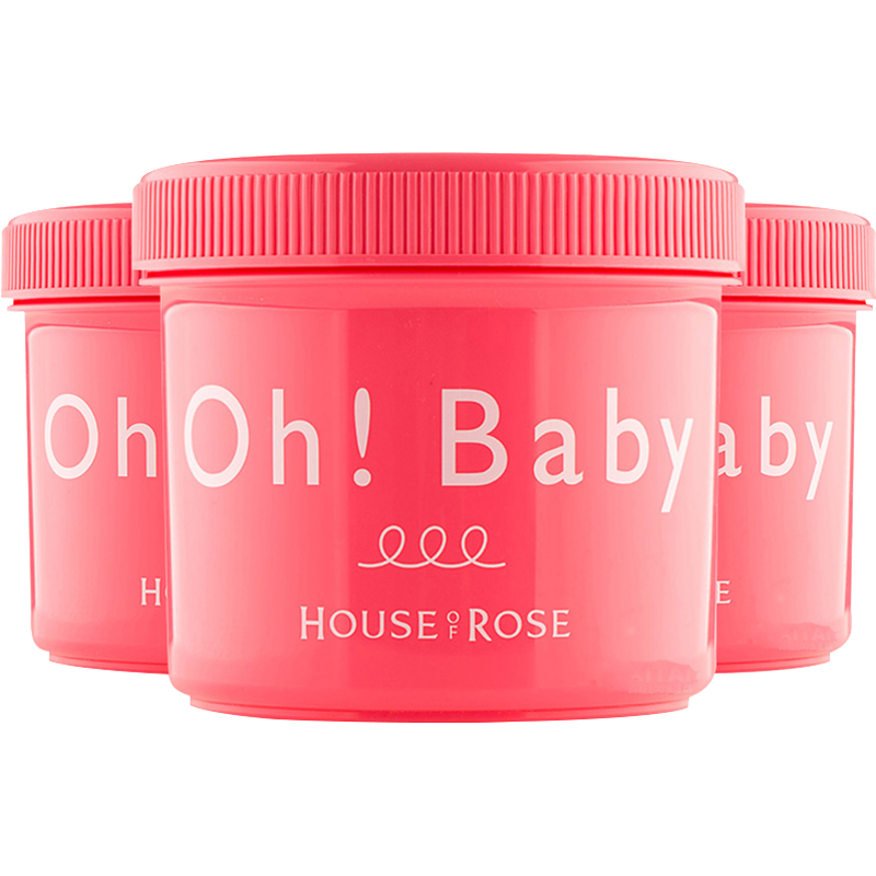 ohbaby身体磨砂膏去鸡皮美白
