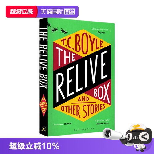 【自营】英文原版 The Relive Box and Other Stories 波义耳短篇小说集 T.C. Boyle