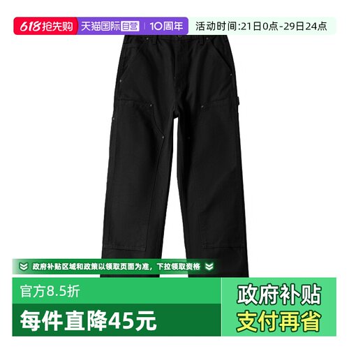 卡哈特B136复古加厚帆布工装裤