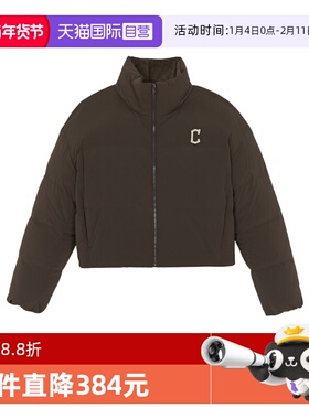 【自营】MLB 女款短款立领运动休闲时尚保暖外套羽绒服3FDJB0456