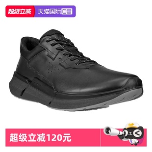 【自营】ECCO爱步男鞋防滑休闲健步运动鞋男士轻便牛皮透气830764