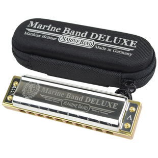 Hohner和来德国进口十孔蓝调布鲁斯口琴MarineBandDeLuxe MBD