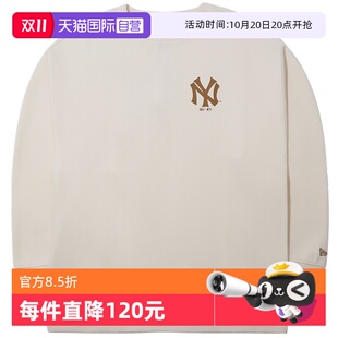 MLB复古卫衣情侣针织长袖 Era纽亦华2024秋冬款 New 套头衫 自营