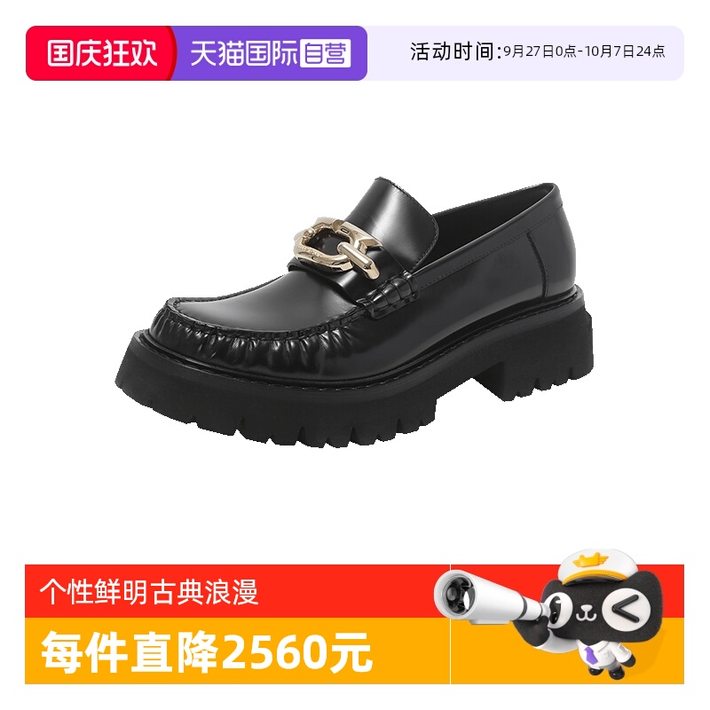 菲拉格慕乐福鞋皮鞋单鞋