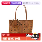 MCM女士Liz 自营 Visetos迷你号单肩手提托特包双面使用子母包
